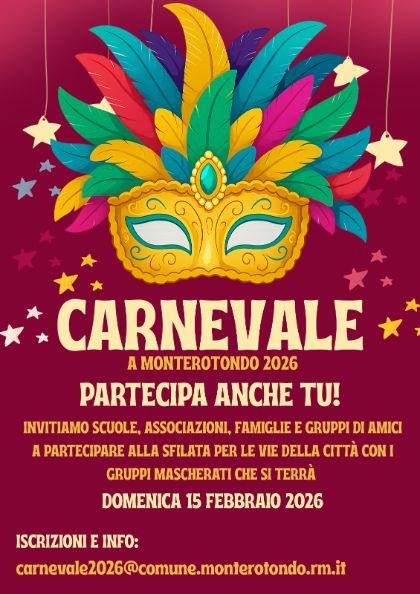 Carnevale a Monterotondo 2026 