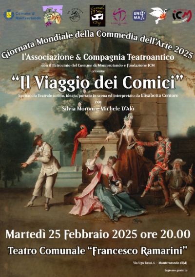 Locandina teatroIl viaggio dei comici